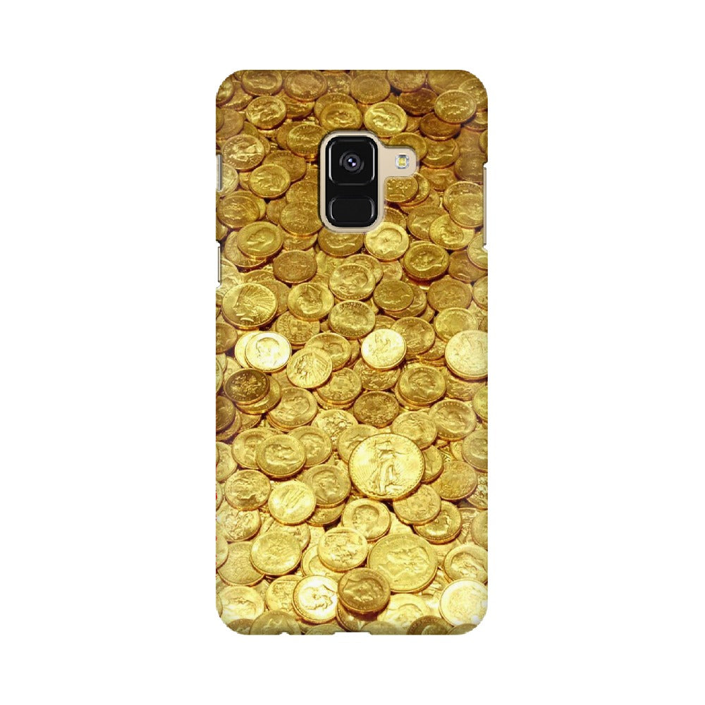 Gold Coins   ---   Samsung Google OnePlus Mobile Back Cover