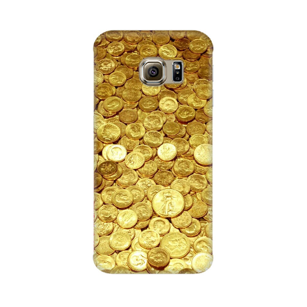 Gold Coins   ---   Samsung Google OnePlus Mobile Back Cover