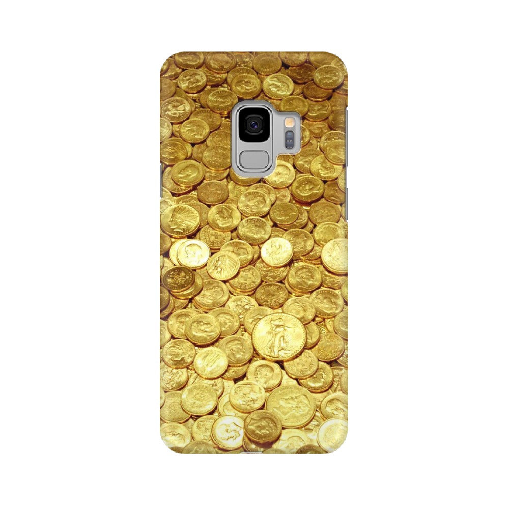 Gold Coins   ---   Samsung Google OnePlus Mobile Back Cover