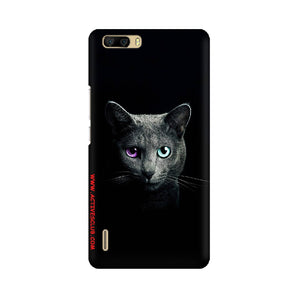 Black Cat   ---   Sony Nokia Lenovo Moto HTC Huawei - Mobile Back Cover