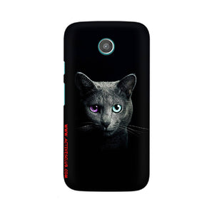 Black Cat   ---   Sony Nokia Lenovo Moto HTC Huawei - Mobile Back Cover