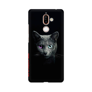 Black Cat   ---   Sony Nokia Lenovo Moto HTC Huawei - Mobile Back Cover