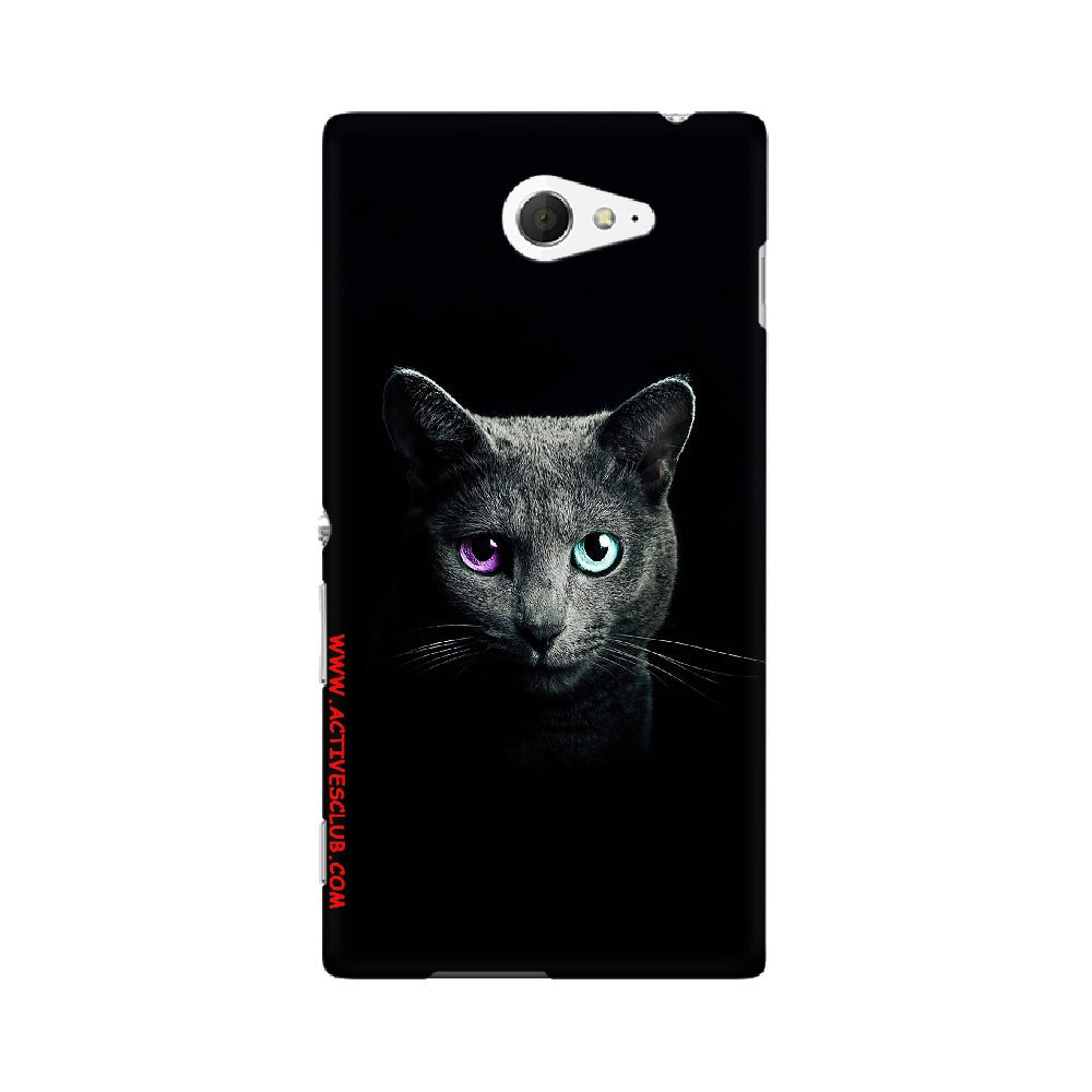 Black Cat   ---   Sony Nokia Lenovo Moto HTC Huawei - Mobile Back Cover