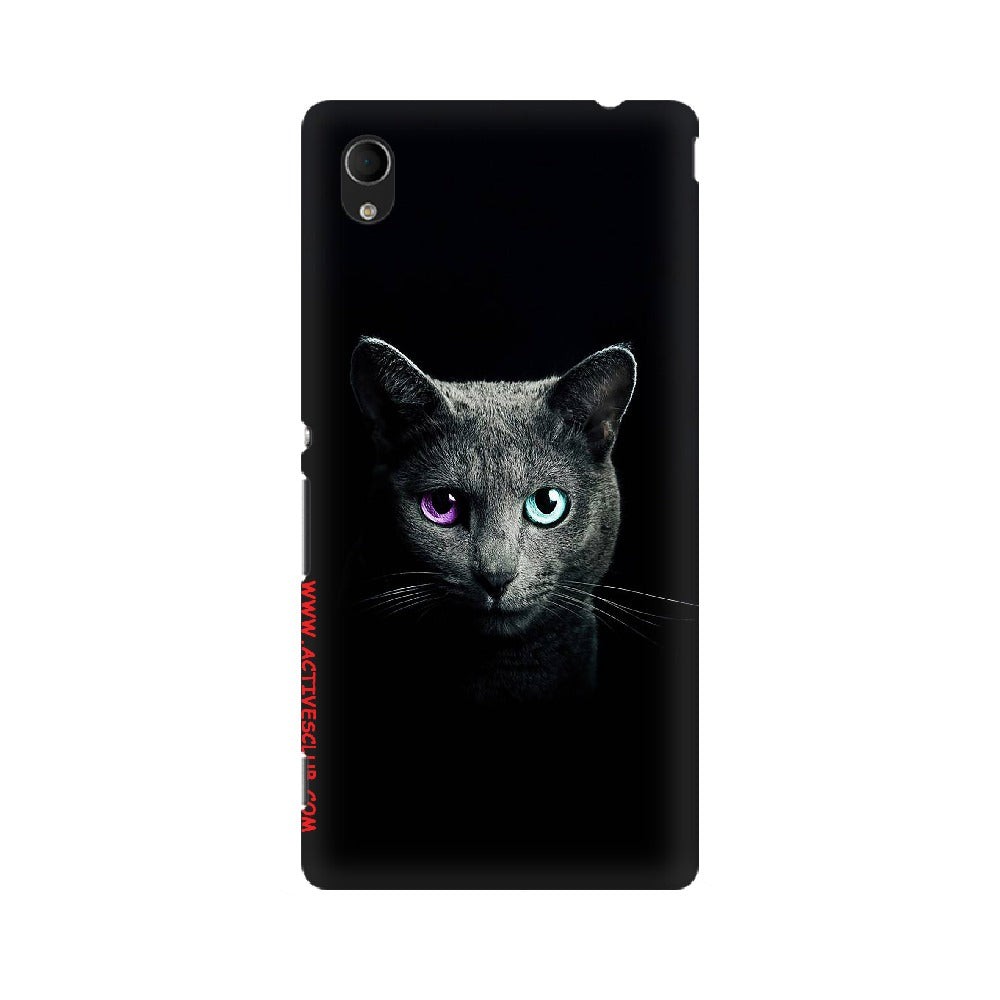 Black Cat   ---   Sony Nokia Lenovo Moto HTC Huawei - Mobile Back Cover