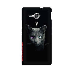 Black Cat   ---   Sony Nokia Lenovo Moto HTC Huawei - Mobile Back Cover