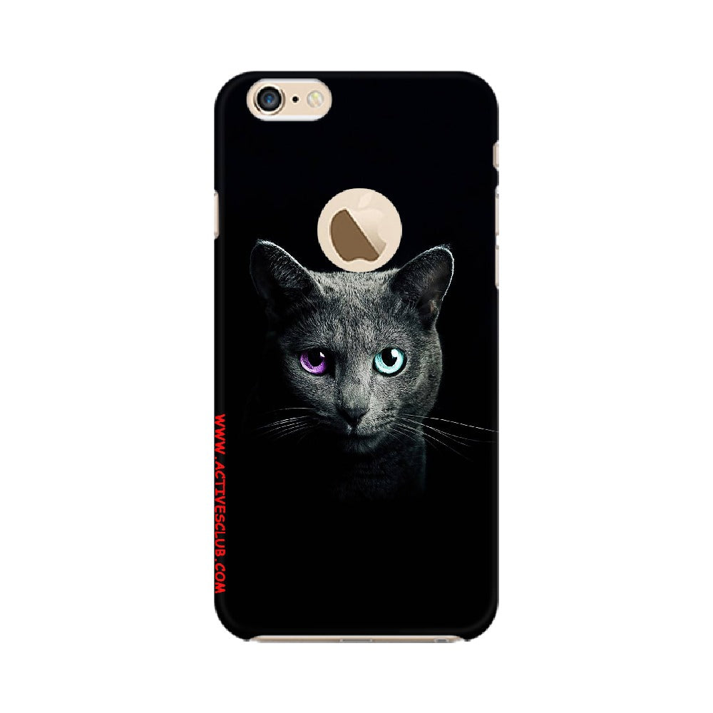 Black Cat   ---   Apple XioMi RealMe Oppo Vivo - Mobile Back Cover