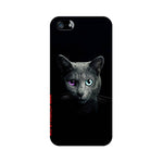 Black Cat   ---   Apple XioMi RealMe Oppo Vivo - Mobile Back Cover