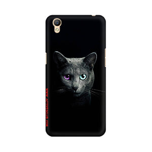 Black Cat   ---   Apple XioMi RealMe Oppo Vivo - Mobile Back Cover