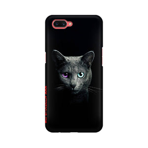 Black Cat   ---   Apple XioMi RealMe Oppo Vivo - Mobile Back Cover