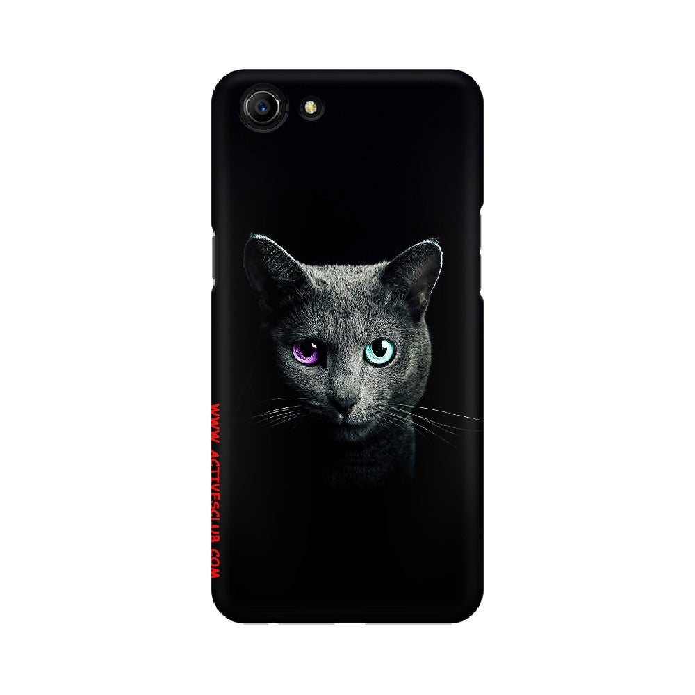 Black Cat   ---   Apple XioMi RealMe Oppo Vivo - Mobile Back Cover