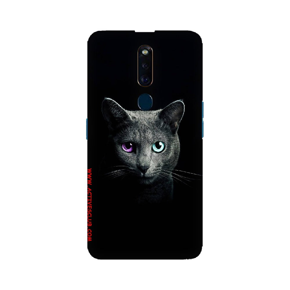 Black Cat   ---   Apple XioMi RealMe Oppo Vivo - Mobile Back Cover