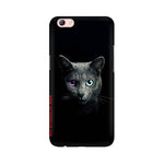 Black Cat   ---   Apple XioMi RealMe Oppo Vivo - Mobile Back Cover