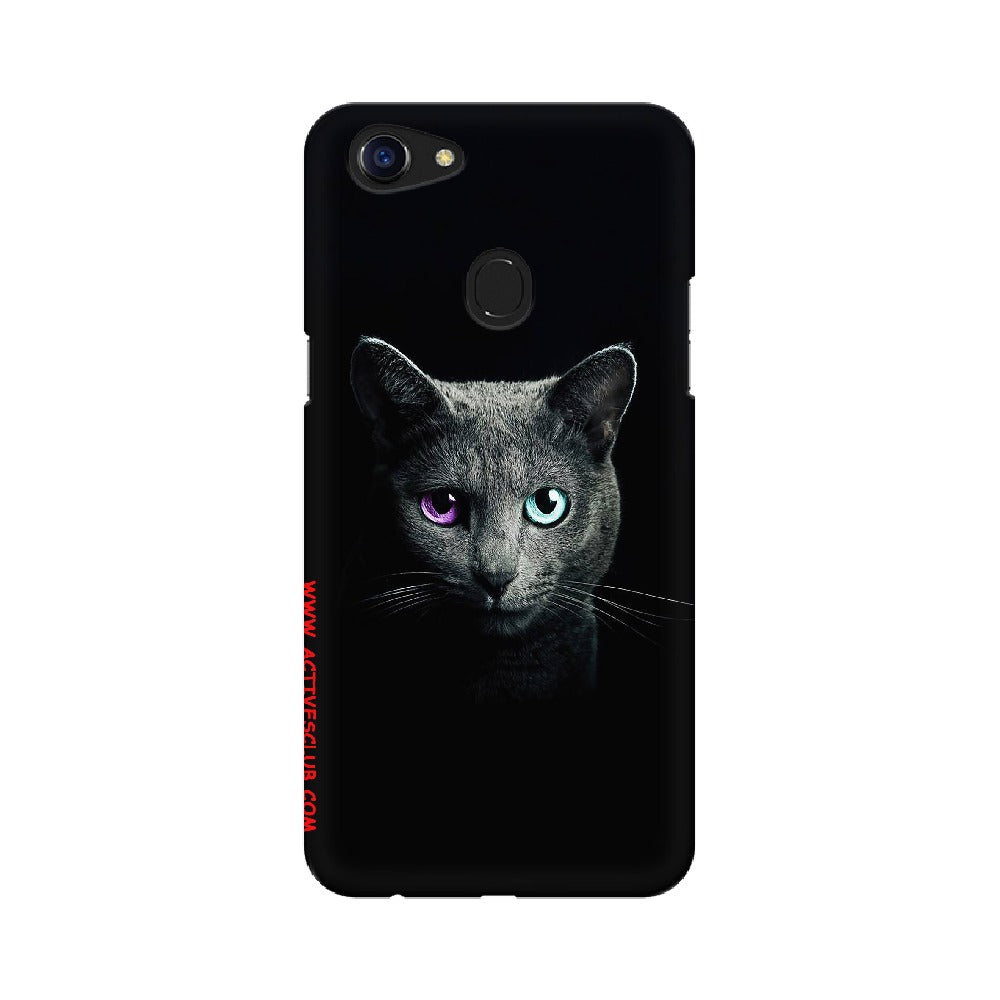 Black Cat   ---   Apple XioMi RealMe Oppo Vivo - Mobile Back Cover