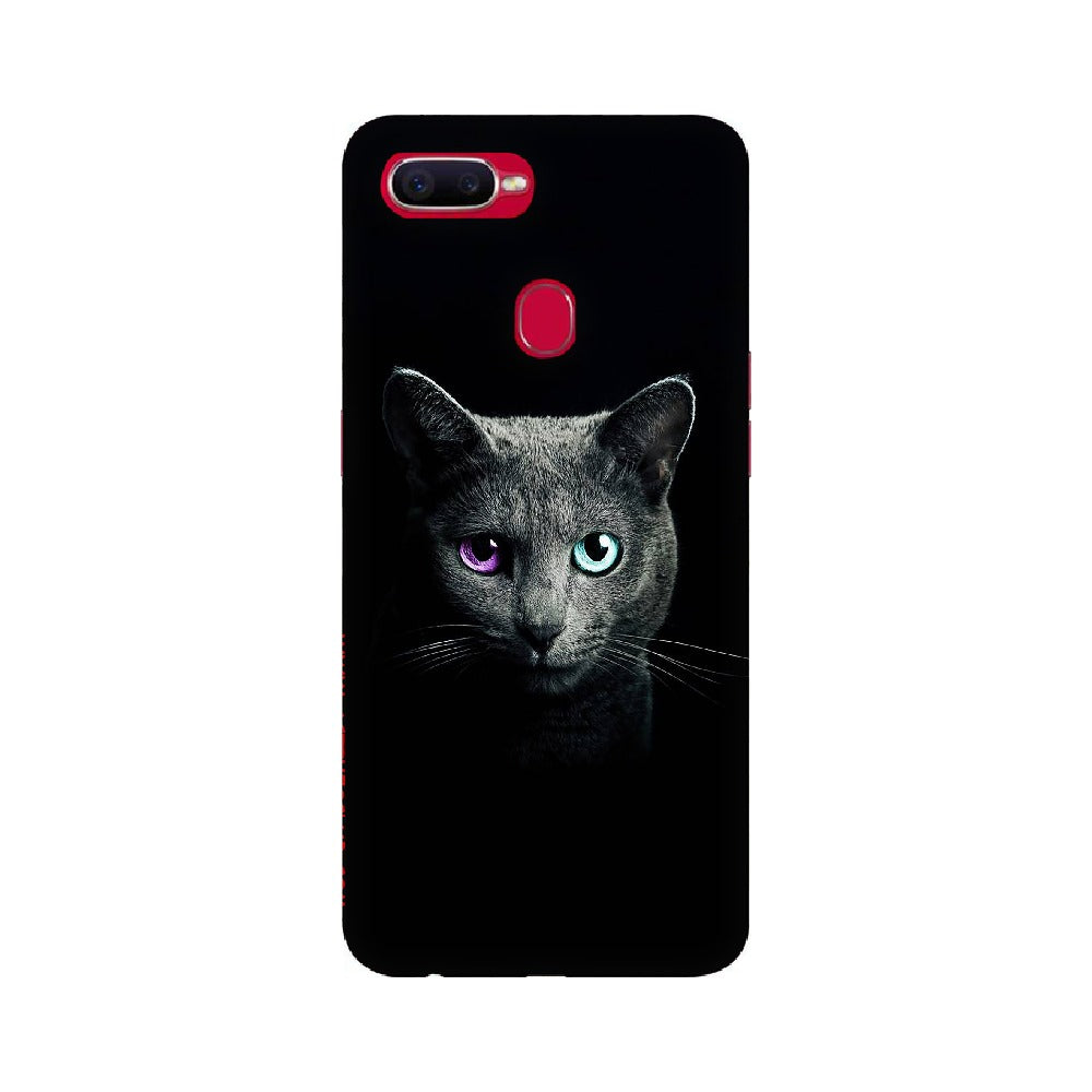 Black Cat   ---   Apple XioMi RealMe Oppo Vivo - Mobile Back Cover