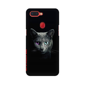 Black Cat   ---   Apple XioMi RealMe Oppo Vivo - Mobile Back Cover