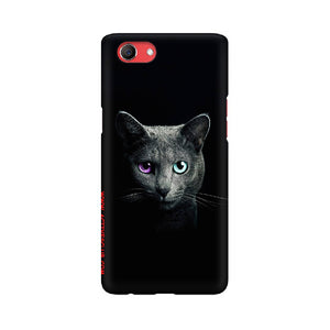 Black Cat   ---   Apple XioMi RealMe Oppo Vivo - Mobile Back Cover