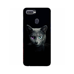 Black Cat   ---   Apple XioMi RealMe Oppo Vivo - Mobile Back Cover