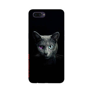 Black Cat   ---   Apple XioMi RealMe Oppo Vivo - Mobile Back Cover