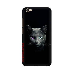 Black Cat   ---   Apple XioMi RealMe Oppo Vivo - Mobile Back Cover