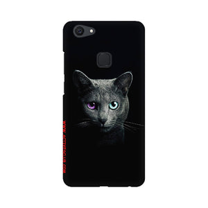 Black Cat   ---   Apple XioMi RealMe Oppo Vivo - Mobile Back Cover