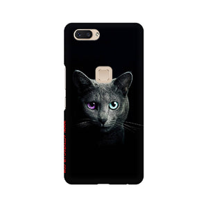 Black Cat   ---   Apple XioMi RealMe Oppo Vivo - Mobile Back Cover