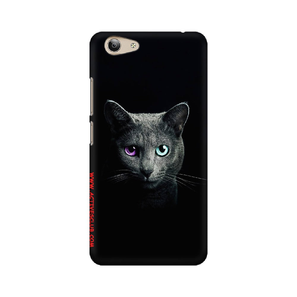 Black Cat   ---   Apple XioMi RealMe Oppo Vivo - Mobile Back Cover