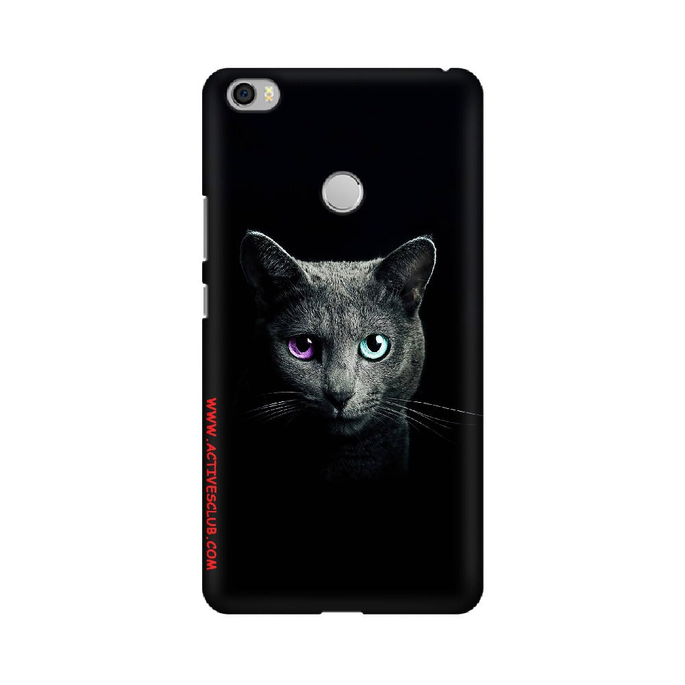 Black Cat   ---   Apple XioMi RealMe Oppo Vivo - Mobile Back Cover