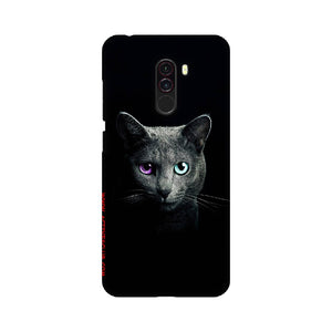 Black Cat   ---   Apple XioMi RealMe Oppo Vivo - Mobile Back Cover