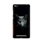 Black Cat   ---   Apple XioMi RealMe Oppo Vivo - Mobile Back Cover