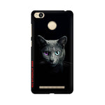 Black Cat   ---   Apple XioMi RealMe Oppo Vivo - Mobile Back Cover