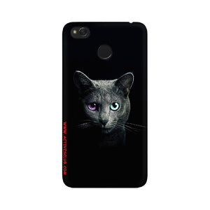 Black Cat   ---   Apple XioMi RealMe Oppo Vivo - Mobile Back Cover