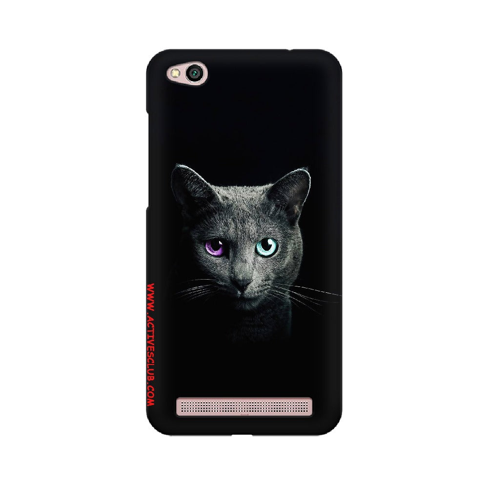 Black Cat   ---   Apple XioMi RealMe Oppo Vivo - Mobile Back Cover