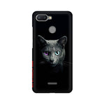 Black Cat   ---   Apple XioMi RealMe Oppo Vivo - Mobile Back Cover