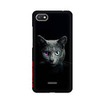 Black Cat   ---   Apple XioMi RealMe Oppo Vivo - Mobile Back Cover