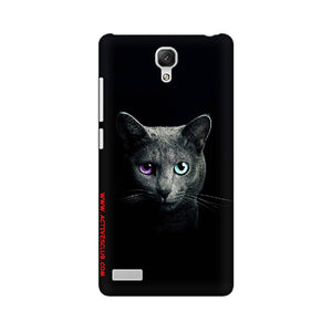 Black Cat   ---   Apple XioMi RealMe Oppo Vivo - Mobile Back Cover