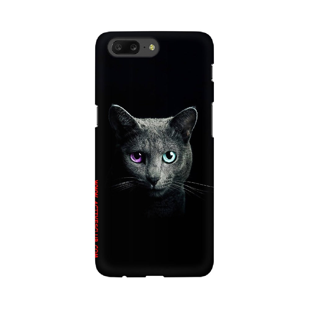 Black Cat   ---   Samsung Google OnePlus Mobile Back Cover