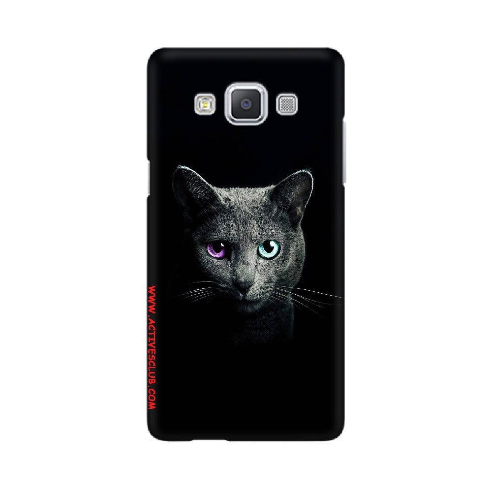 Black Cat   ---   Samsung Google OnePlus Mobile Back Cover