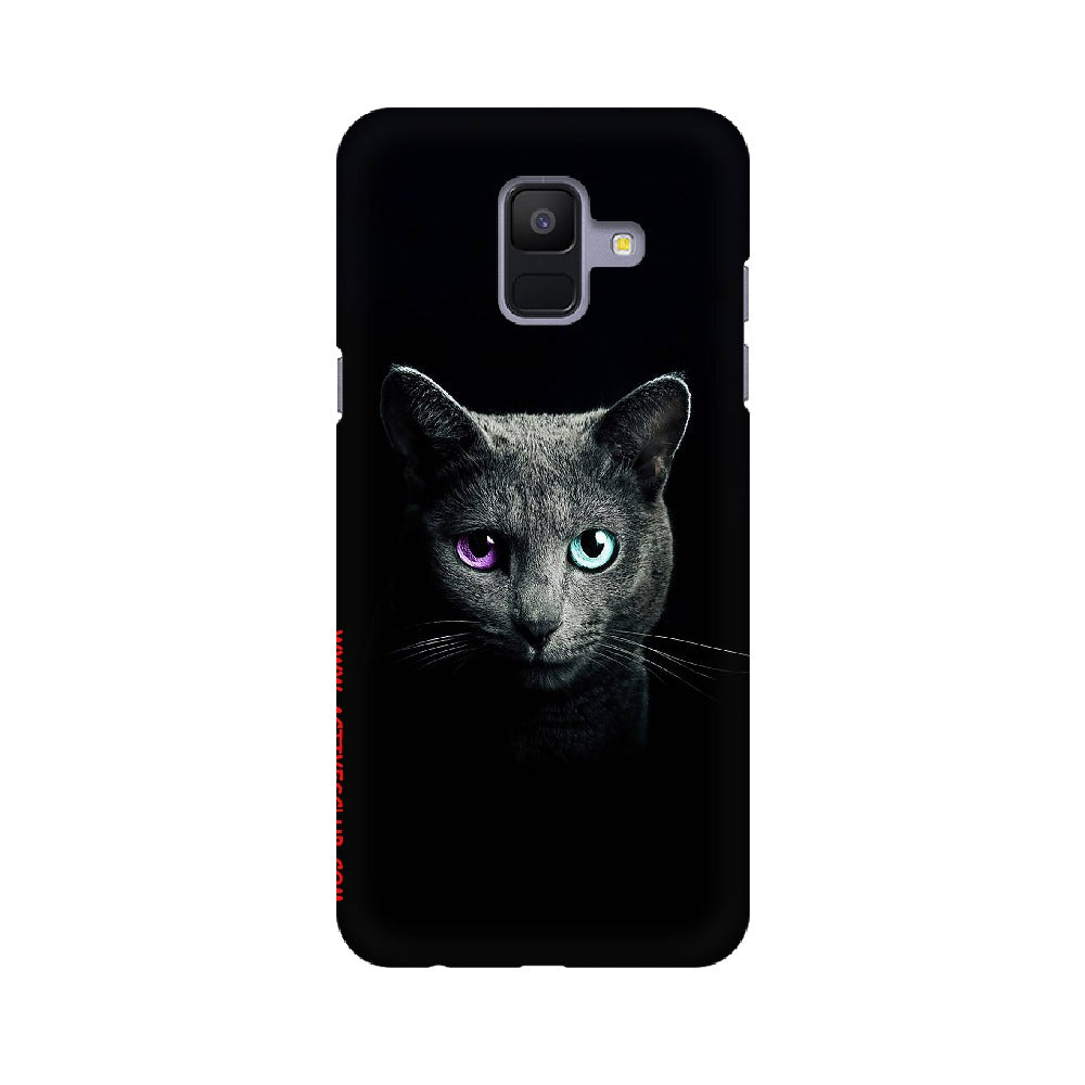 Black Cat   ---   Samsung Google OnePlus Mobile Back Cover