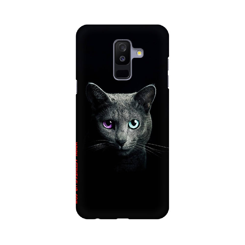 Black Cat   ---   Samsung Google OnePlus Mobile Back Cover