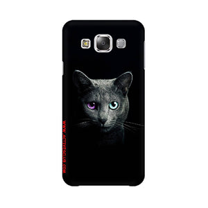 Black Cat   ---   Samsung Google OnePlus Mobile Back Cover