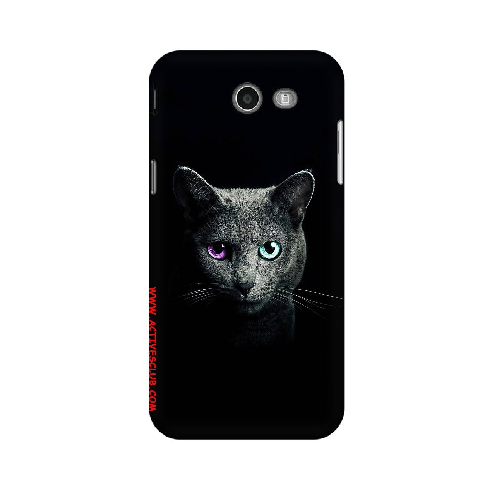 Black Cat   ---   Samsung Google OnePlus Mobile Back Cover