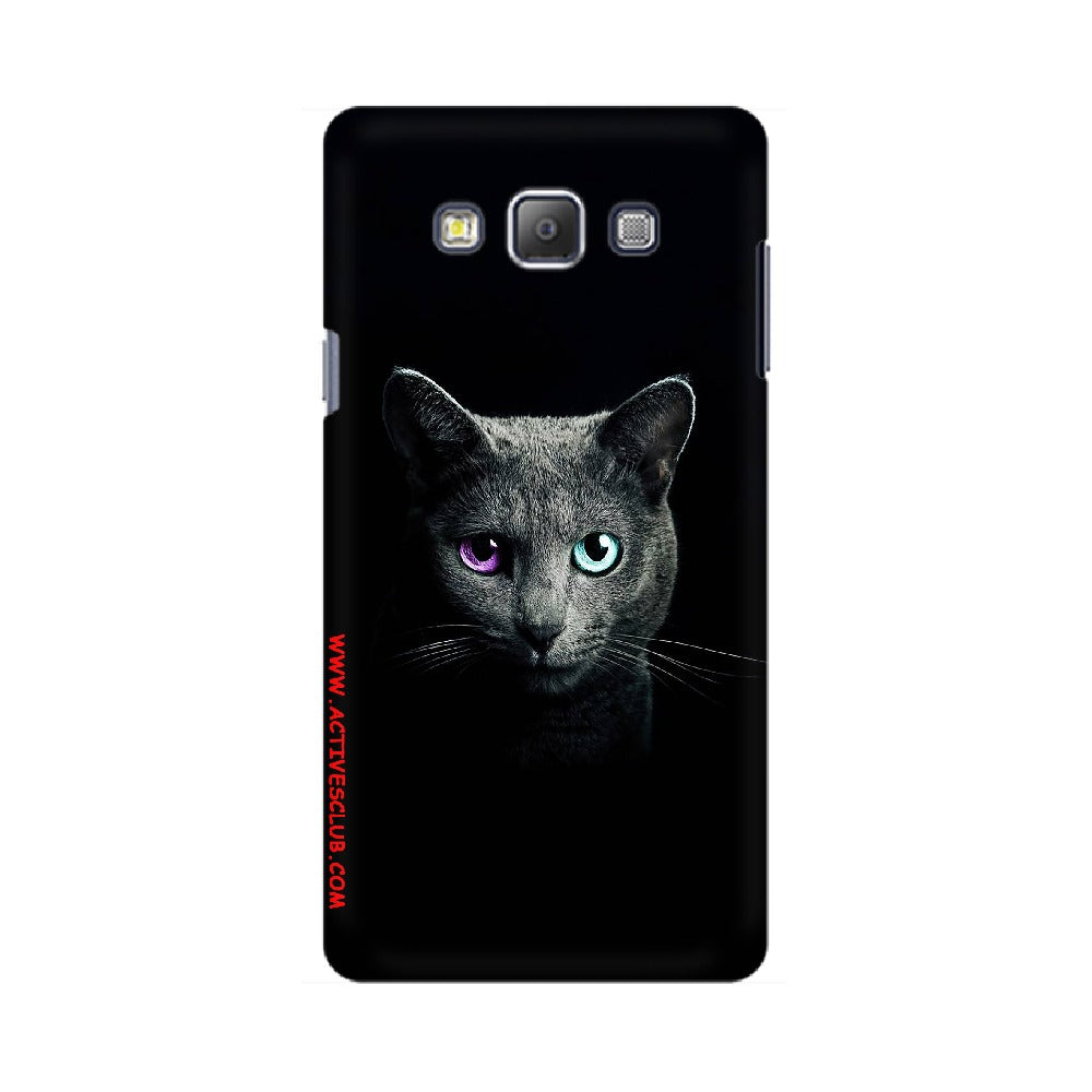 Black Cat   ---   Samsung Google OnePlus Mobile Back Cover