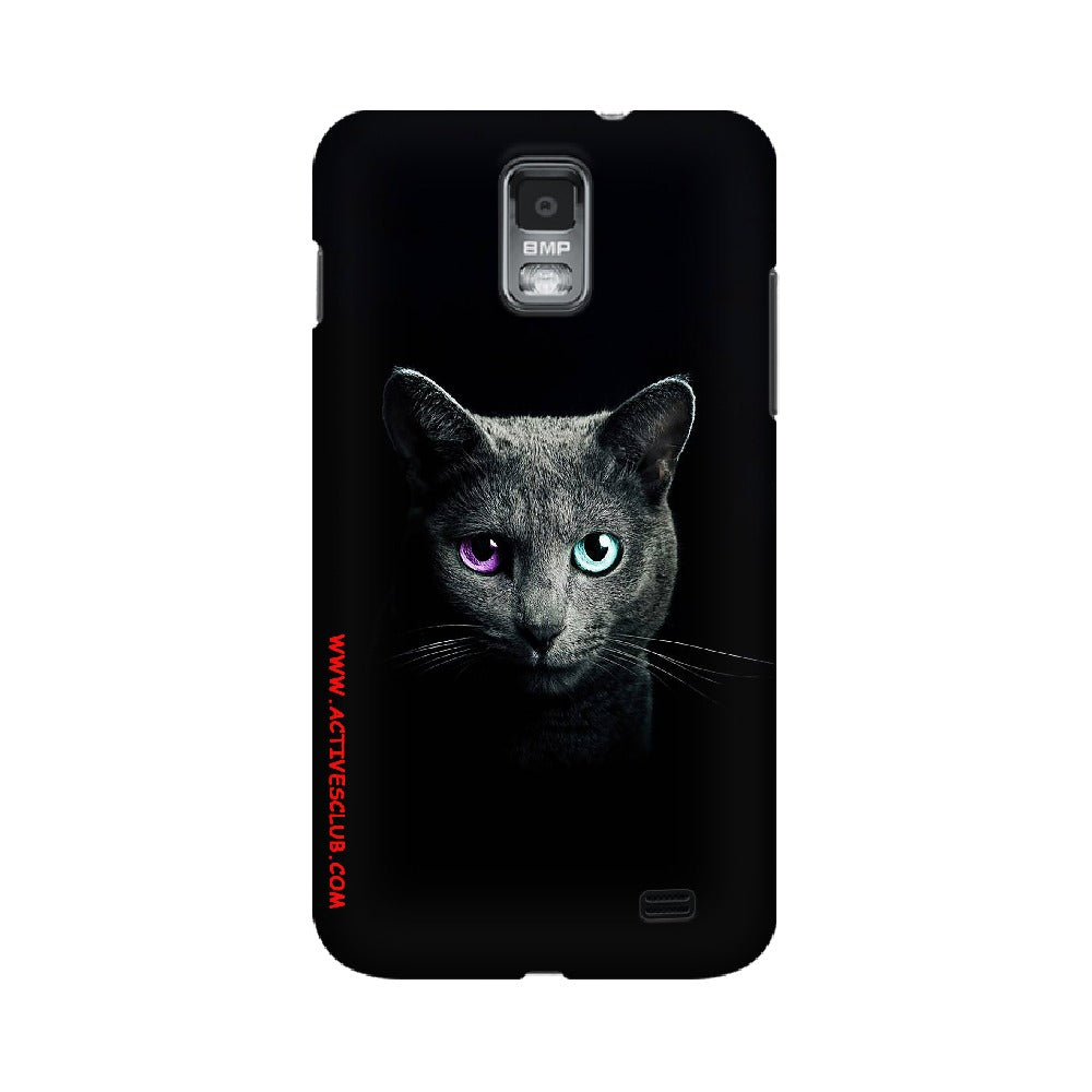 Black Cat   ---   Samsung Google OnePlus Mobile Back Cover