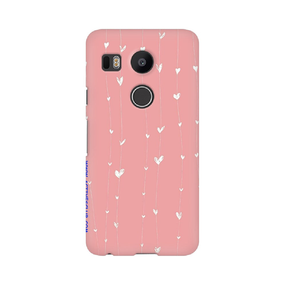 Pink lines   ---   Sony Nokia Lenovo Moto HTC Huawei - Mobile Back Cover