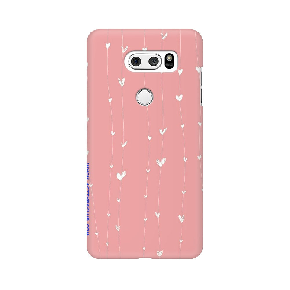 Pink lines   ---   Sony Nokia Lenovo Moto HTC Huawei - Mobile Back Cover