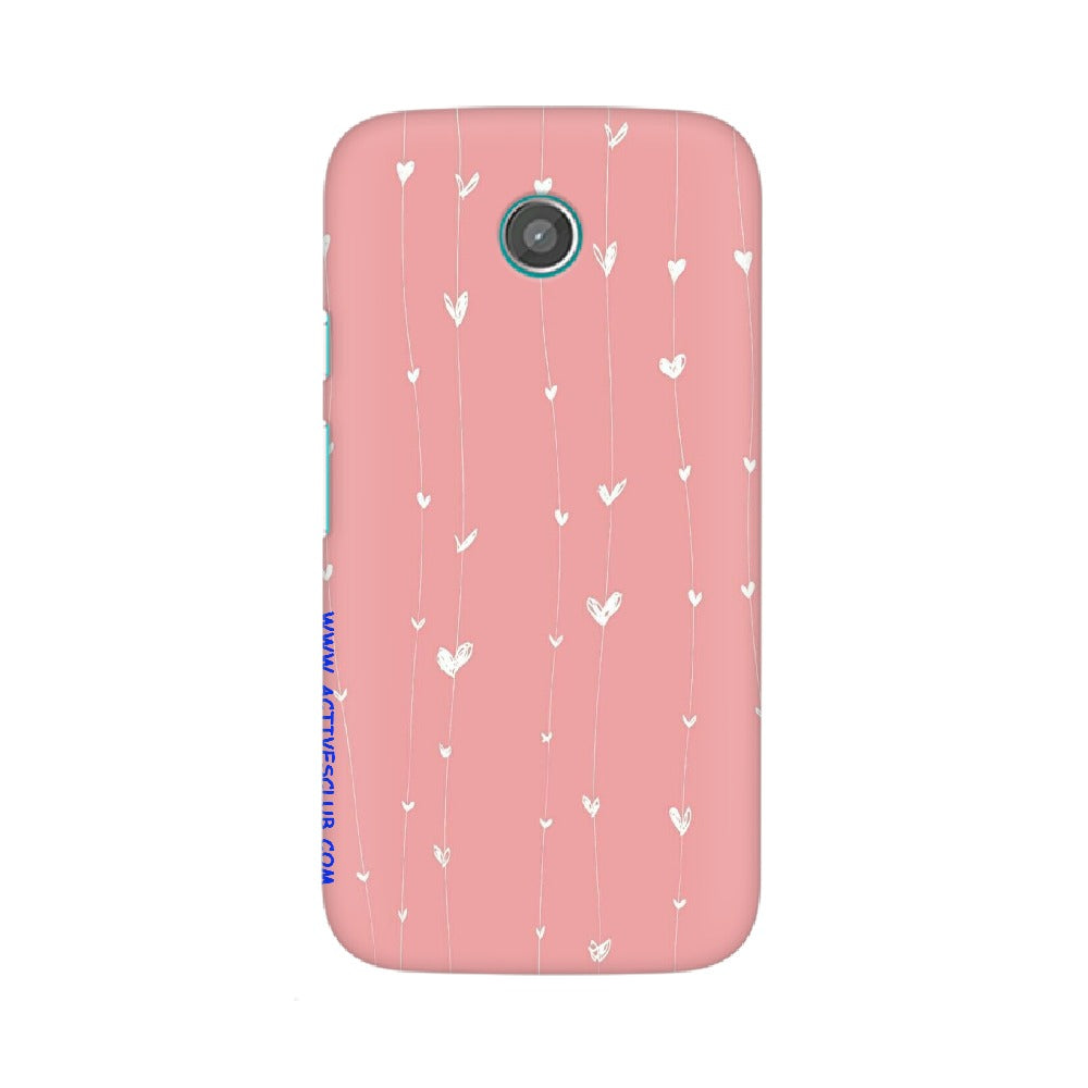 Pink lines   ---   Sony Nokia Lenovo Moto HTC Huawei - Mobile Back Cover