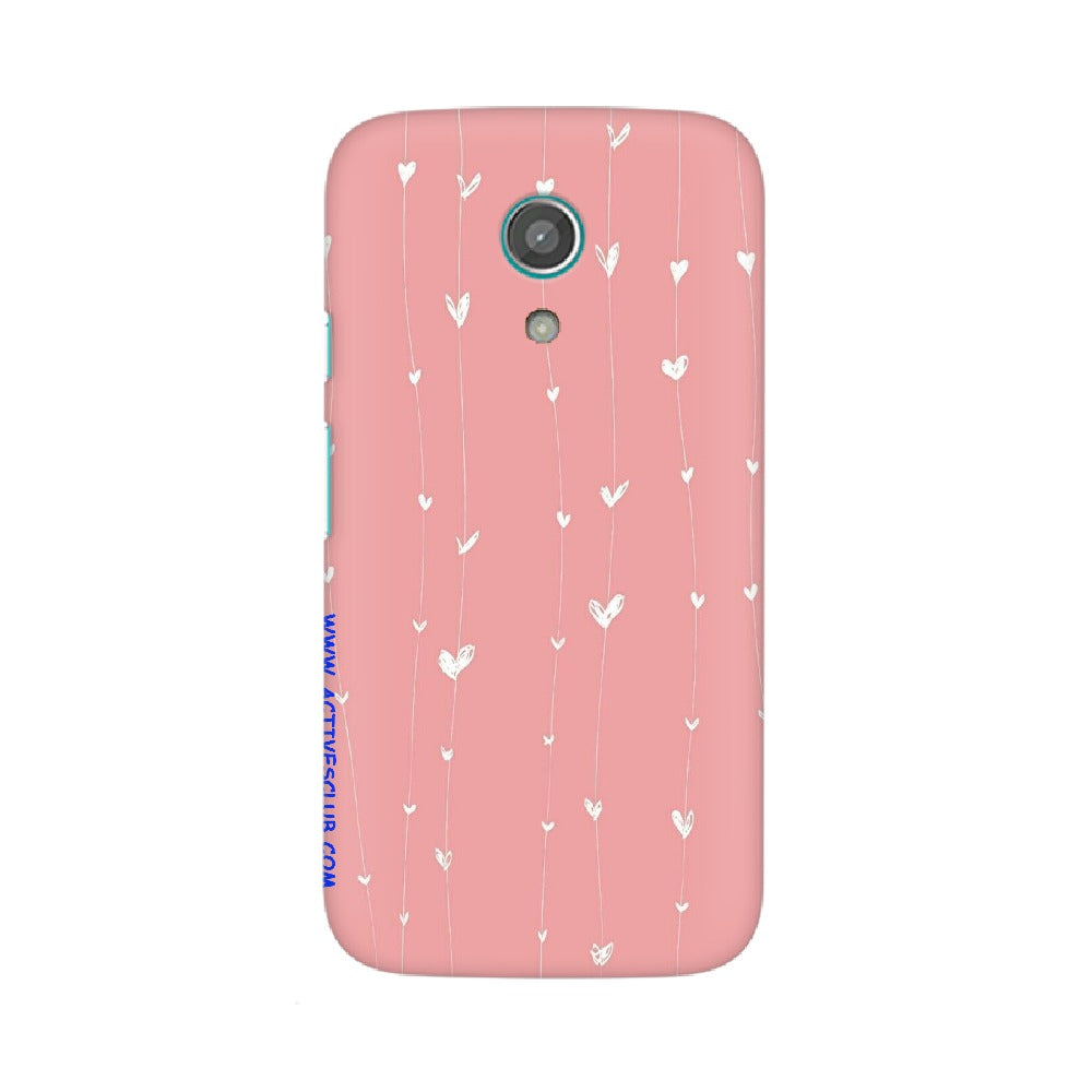 Pink lines   ---   Sony Nokia Lenovo Moto HTC Huawei - Mobile Back Cover