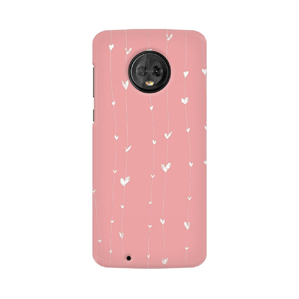 Pink lines   ---   Sony Nokia Lenovo Moto HTC Huawei - Mobile Back Cover