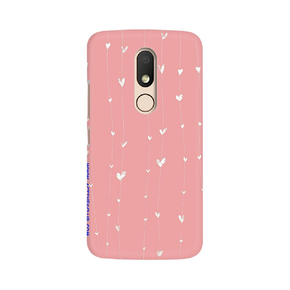 Pink lines   ---   Sony Nokia Lenovo Moto HTC Huawei - Mobile Back Cover