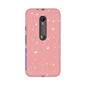 Pink lines   ---   Sony Nokia Lenovo Moto HTC Huawei - Mobile Back Cover